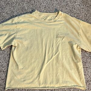 Honey Yellow Kids Short Sleeve Tee